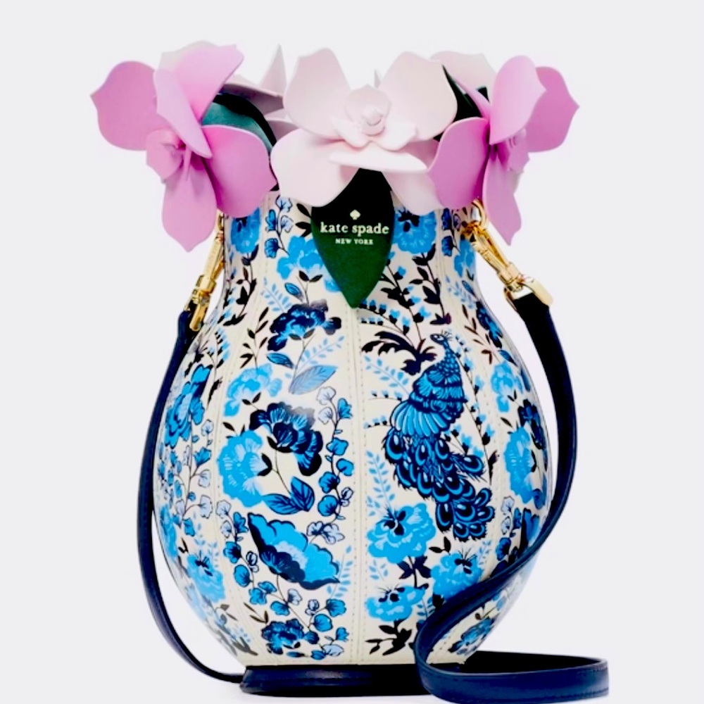 Authentic Kate Spade Vase Crossbody Bag